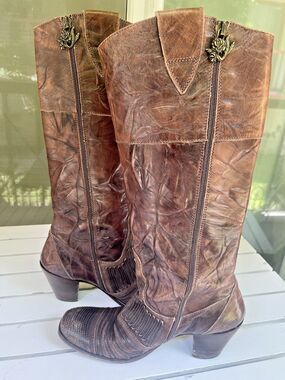 SIREN by Mark Nason Sz 8.5 Women's Western-Style Brown Boots